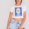 I Love Lasagna And Naps Garfield Crop Top Shirt