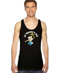 It Wasn't Me Pinocchio Long Nose Disney Tank Top