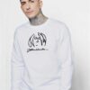 John Lennon Line Art Sign Sweatshirt