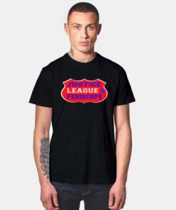 Justice League Periscope Logo T Shirt