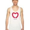 Love Yourself Long Dog Heart Tank Top