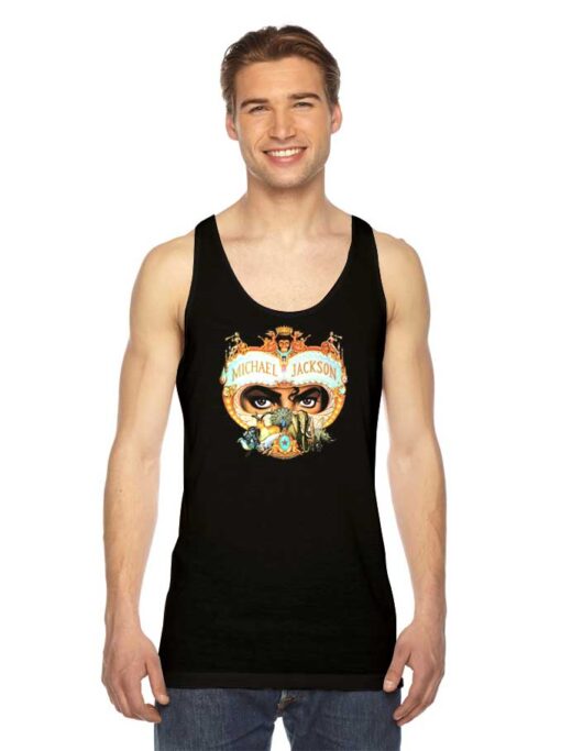 Michael Jackson Dangerous Eyes Tank Top