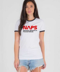 Necessary Allowance of Personal Solitude Nasa Ringer Tee