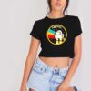 Nerd Impostor Rainbow Nasa Crop Top Shirt