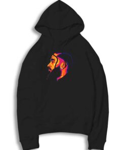 Nipsey Hussle Side Face Photo Hoodie