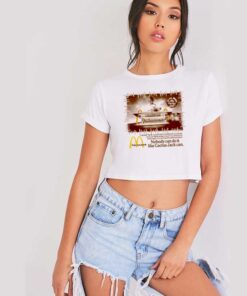 Nobody Can Do It Like Cactus Jack McDonald Crop Top Shirt