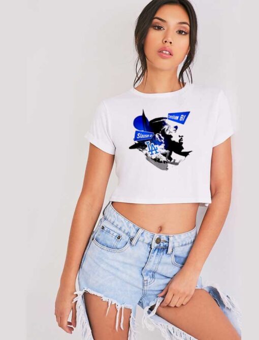 RIP Nipsey Hussle Los Angeles Crop Top Shirt