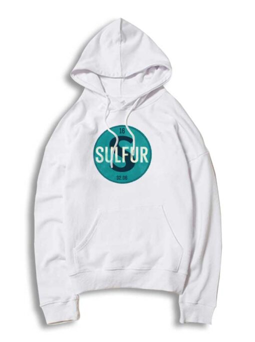 Sulfur Number 16 Chemical Number Hoodie