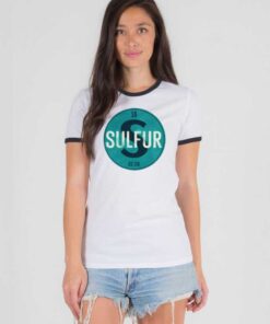 Sulfur Number 16 Chemical Number Ringer Tee