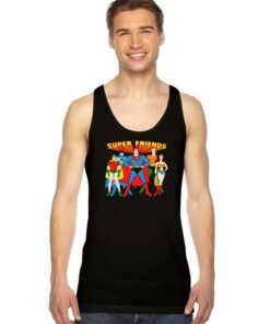 Super Friends Of Justice League Tank Top