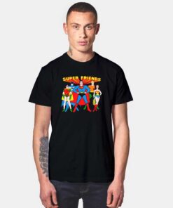 Super Friends Of Justice League T Shirt