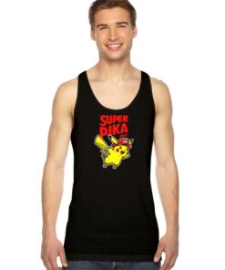 Super Pika Bros Anime Mashup Tank Top