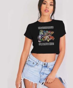 The Justice League Of Manatees Crop Top Shirt