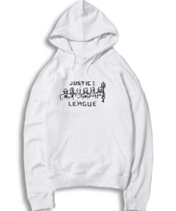 The Justice League Ugly Drawing Hoodie