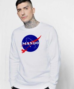 The Mando Race Nasa Logo Sweatshirt