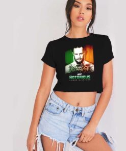 UFC Notorious Conor McGregor Ireland Crop Top Shirt