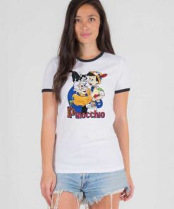 Vintage Disney Pinocchio Family Ringer Tee