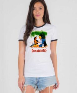 Vintage Disney Pocahontas Movie Ringer Tee