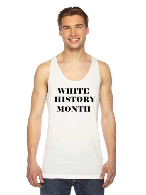 White History Month Quote Tank Top