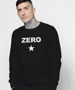 Zero Star Smashing Pumpkins Logo Sweatshirt