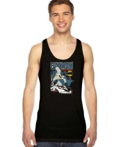 Batman Caped Crusader Comic Tank Top