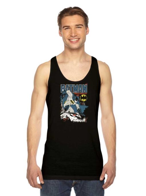 Batman Caped Crusader Comic Tank Top