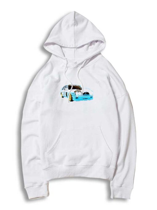 Blue Vehicle Car Travis Scott Hoodie