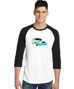 Blue Vehicle Car Travis Scott Raglan Tee