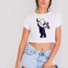 Donald Trump Playing Saxophone Crop Top Shirt