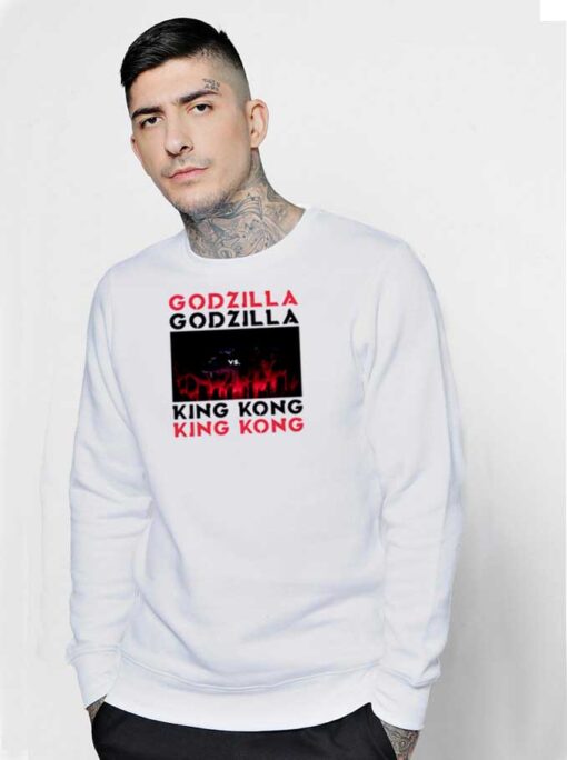 Godzilla vs King Kong Sweatshirt