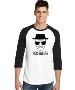 Heisenberg Breaking Bad Drawing Raglan Tee