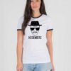 Heisenberg Breaking Bad Drawing Ringer Tee