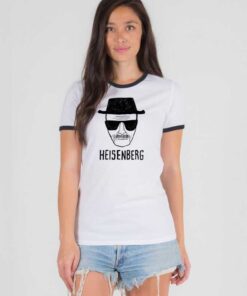 Heisenberg Breaking Bad Drawing Ringer Tee