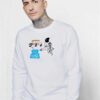 Jack Boys Mask On Travis Scott Sweatshirt