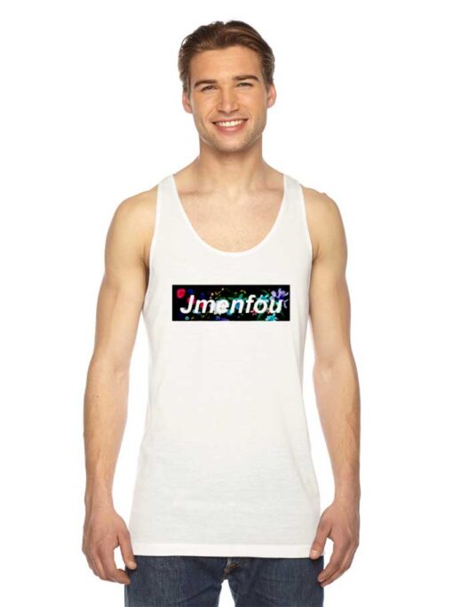 Jmenfou Flower Box Logo Tank Top