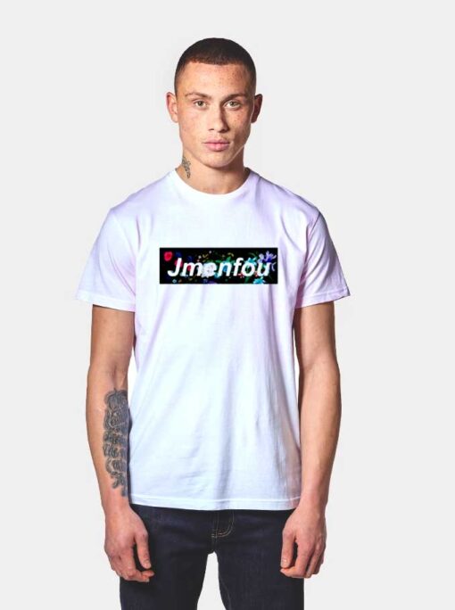 Jmenfou Flower Box Logo T Shirt