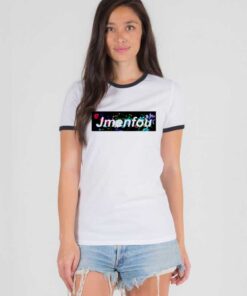 Jmenfou Flower Box Logo Ringer Tee