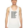 Jmenfou Quote Compilation Tank Top