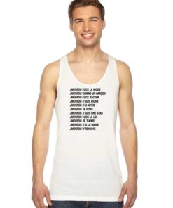Jmenfou Quote Compilation Tank Top