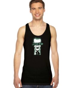 Joker Happy Face Monochrome Tank Top