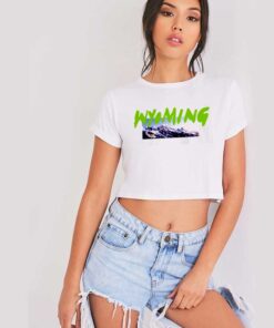 Kanye West Wyoming Mountain Crop Top Shirt