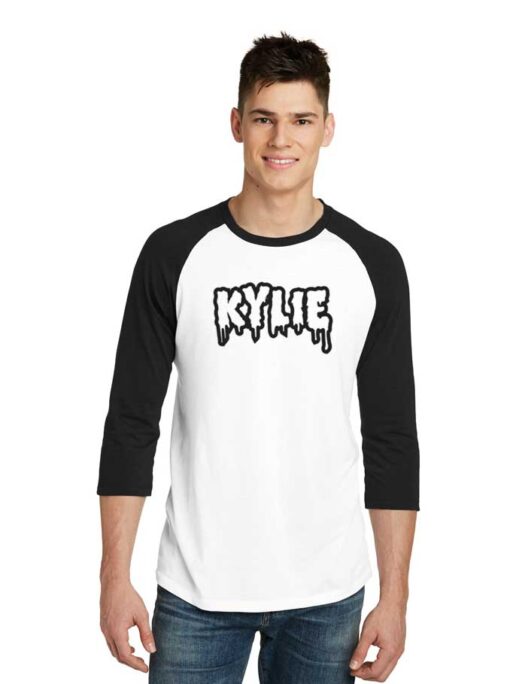 Kylie Jenner Dripping Quote Raglan Tee