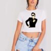 Kylie Jenner Middle Finger Crop Top Shirt