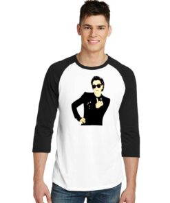 Kylie Jenner Middle Finger Raglan Tee