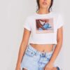 Kylie Jenner Polaroid Photo Crop Top Shirt