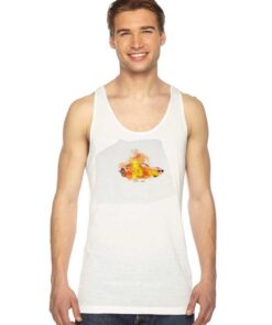 Last King Fast Life Fire Tank Top