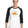 Last King Fast Life Fire Raglan Tee