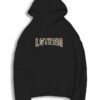 Last King Jersey Style Logo Hoodie