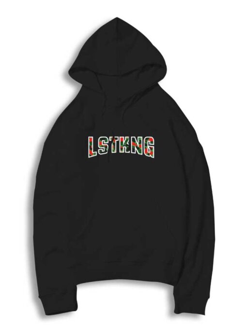 Last King Jersey Style Logo Hoodie