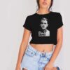 Lil Peep Black Portrait Crop Top Shirt